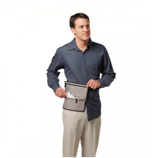 Дорожній гаманець на поясі Wenger WE6076GY, сірий Дорожній гаманець на поясі Wenger WE6076GY, сірий