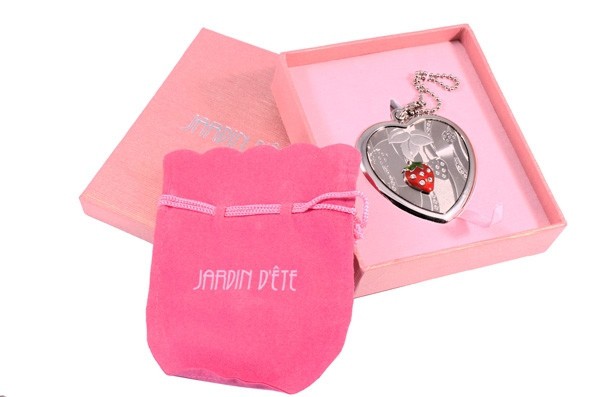 Дзеркало на ланцюжку Jardin D`Ete "Полуничка" Дзеркало на ланцюжку Jardin D`Ete "Полуничка"