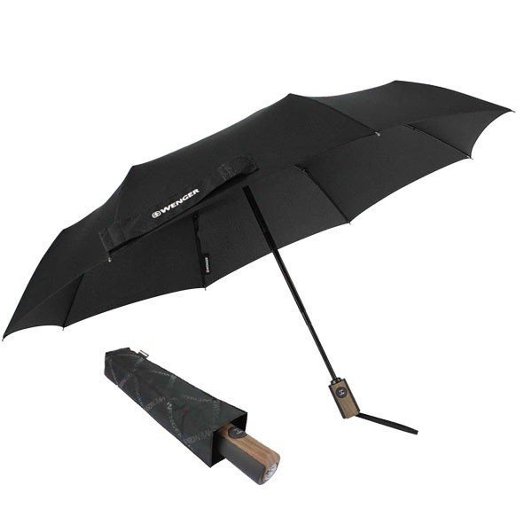 Парасолька автоматична Wenger W1002, чорний Парасолька автоматична Wenger W1002, чорний