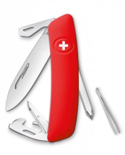 Швейцарский нож Swiza D04 Red (KNI.0040.1000)