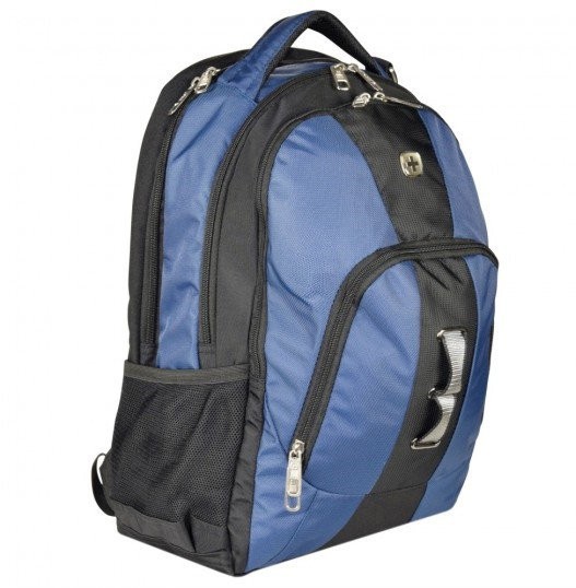 Рюкзак Wenger 28 л SWISS GEAR Чорно-Синій (WG3227302408) . Рюкзак Wenger 28 л SWISS GEAR Чорно-Синій (WG3227302408) .