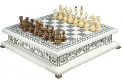 Игровой набор шахматы 3 в 1