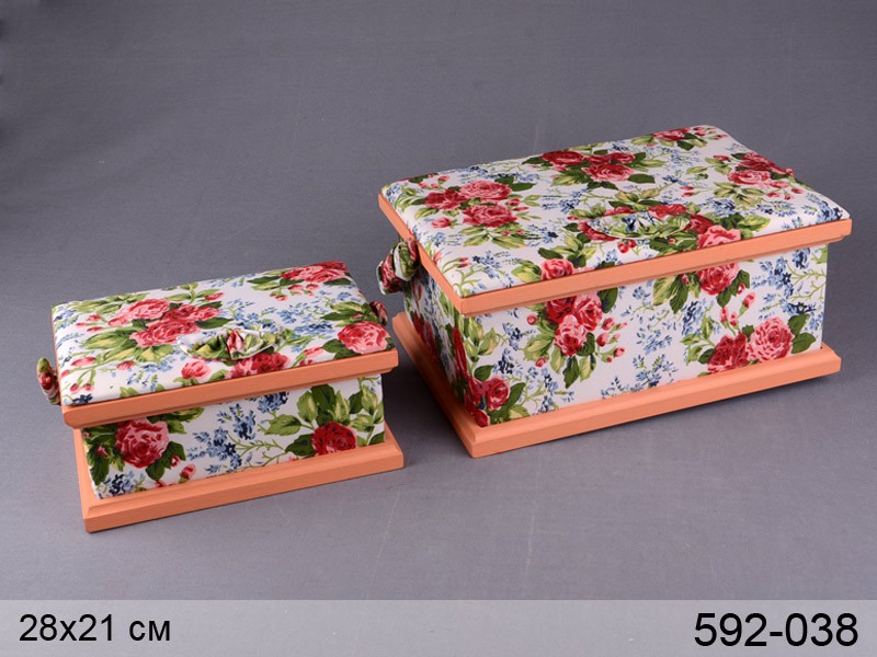 Набір скриньок жіночі троянди Набір скриньок жіночі троянди