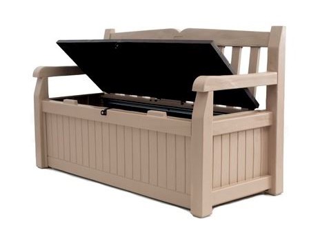 Скамья-сундук для хранения Keter Eden Bench 265 л Бежевая Скамья-сундук для хранения Keter Eden Bench 265 л Бежевая