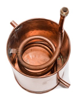 Мідний аламбік 25 л класичний Мідний аламбік 25 л класичний