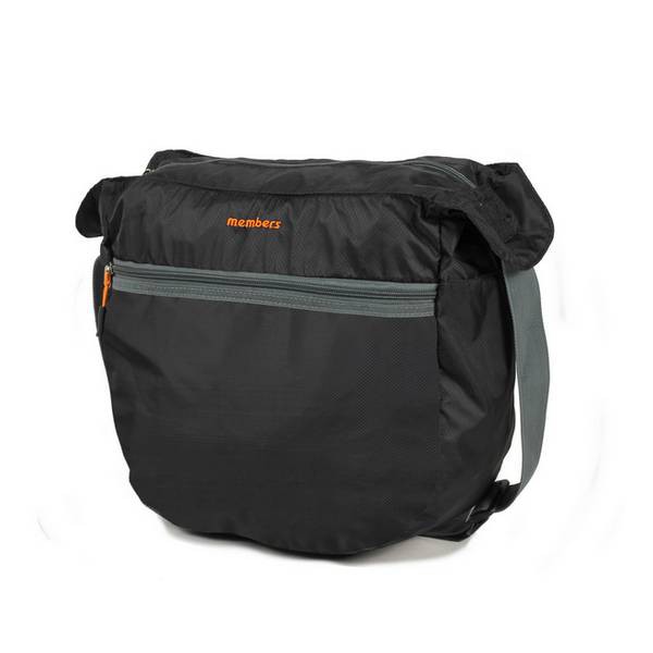    Members Foldaway Shoulder Bag 14 Black