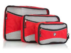    Heys Ecotex Packing Cube Red 3