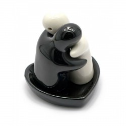 Сільничка з переліцею з підставкою серця Обійми Сільничка з переліцею з підставкою серця Обійми