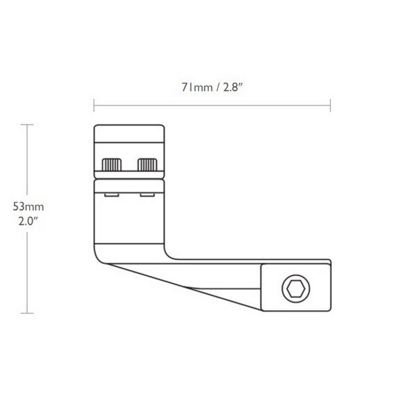 Кільця Hawke Reach Forward 30mm/Weaver/High extension 2 Кільця Hawke Reach Forward 30mm/Weaver/High extension 2