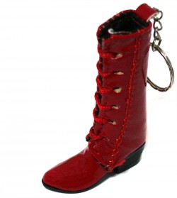 Зажигалка карманная женский сапог красная Зажигалка карманная женский сапог красная