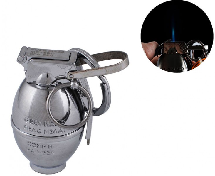 Запальничка-брелок кишенькова Граната Запальничка-брелок кишенькова Граната