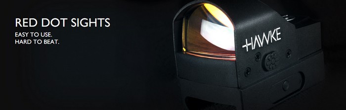 Приціл коліматорний Hawke RD1x WP Digital Control (Weaver) Приціл коліматорний Hawke RD1x WP Digital Control (Weaver)