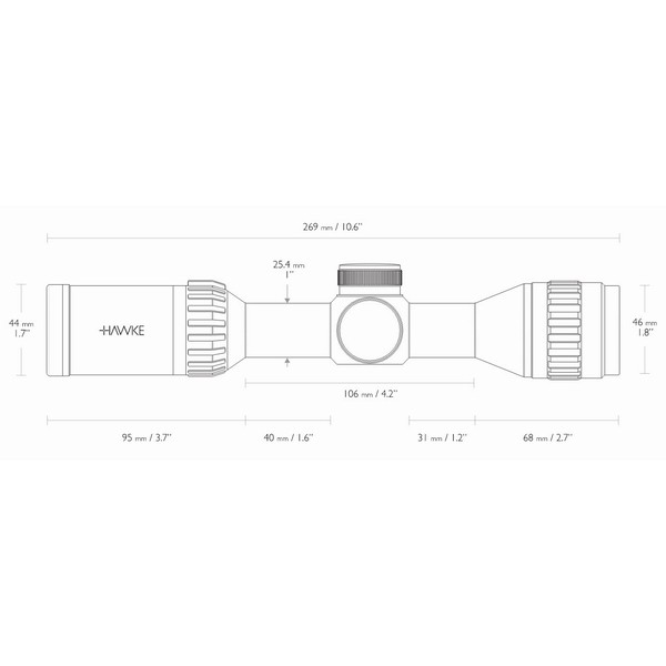   Hawke Airmax 2-7x32 AO (AMX)