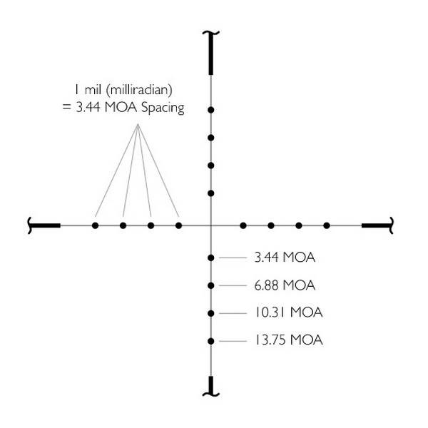   Hawke Vantage 3-9x50 (Mil Dot)