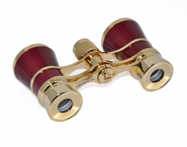 Театральний бінокль Arsenal 3х25 NB26-0325C червоний Театральний бінокль Arsenal 3х25 NB26-0325C червоний