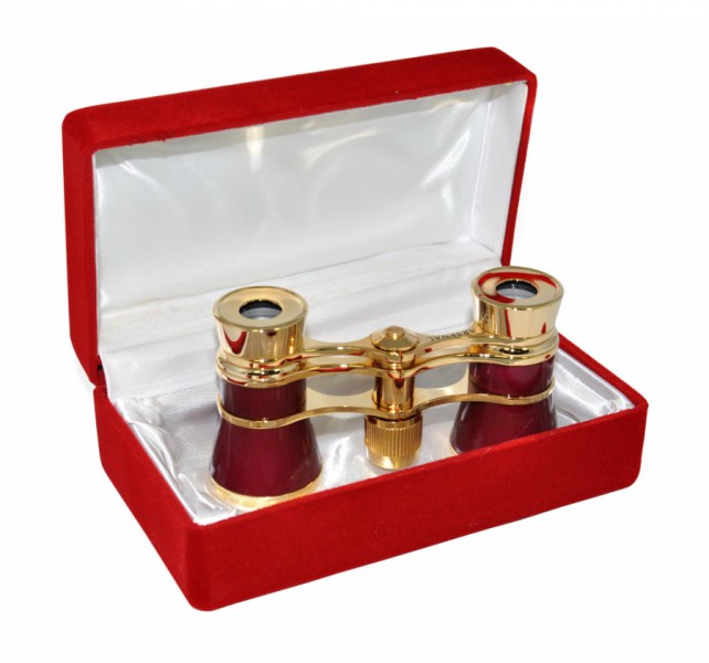 Театральний бінокль Arsenal 3х25 NB26-0325C червоний Театральний бінокль Arsenal 3х25 NB26-0325C червоний