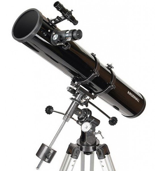 Телескоп Arsenal Synta 114/900 EQ2 рефлектор Ньютона (1149EQ2) Телескоп Arsenal Synta 114/900 EQ2 рефлектор Ньютона (1149EQ2)