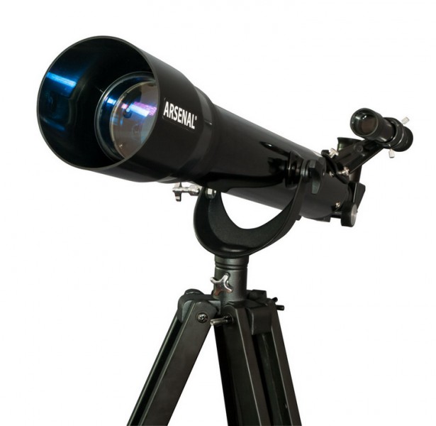 Телескоп Arsenal Land & Sky 70/700, AZ2, деревянный штатив Телескоп Arsenal Land & Sky 70/700, AZ2, деревянный штатив