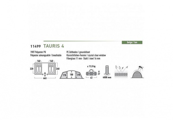 Намет High Peak Tauris 4 Намет High Peak Tauris 4