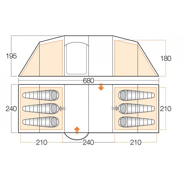 Намет Vango Stanford 600 Herbal Намет Vango Stanford 600 Herbal