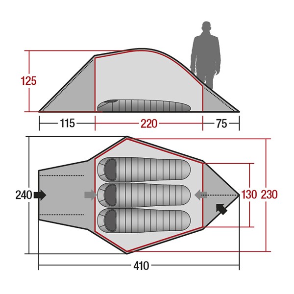  Wechsel Halos 3 Zero-G (Sand) +  Mola 3 