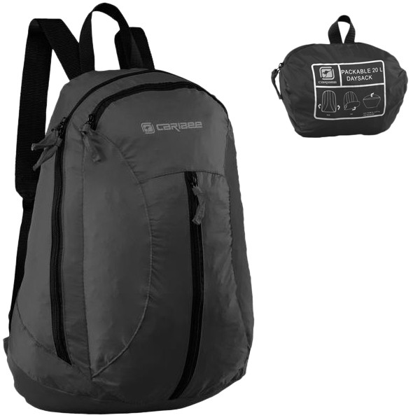 Рюкзак міський Caribee Fold Away 20 Black . Рюкзак міський Caribee Fold Away 20 Black .