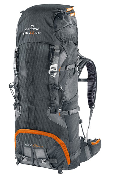 Рюкзак туристичний Ferrino XMT 80+10 Black . Рюкзак туристичний Ferrino XMT 80+10 Black .