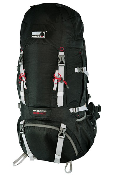   High Peak Sherpa 55+10 (Black)