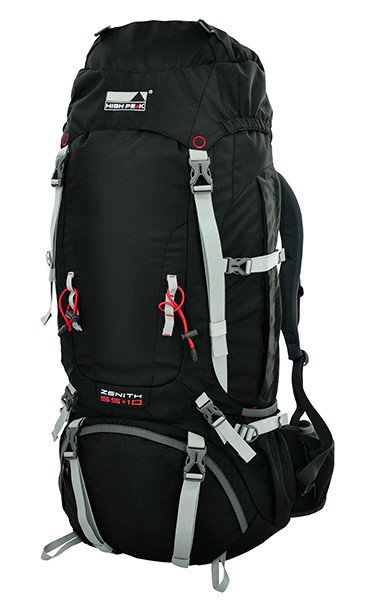 Рюкзак туристичний High Peak Zenith 55+10 (Black) . Рюкзак туристичний High Peak Zenith 55+10 (Black) .