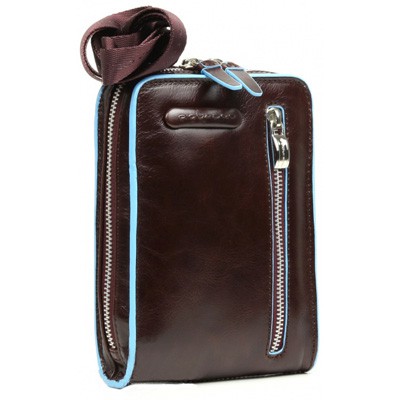 Сумочка Барсетка Piquadro Blue Square верт. на ремені Сумочка Барсетка Piquadro Blue Square верт. на ремені