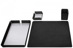 Настольный набор Piquadro Setdesk Black Настольный набор Piquadro Setdesk Black
